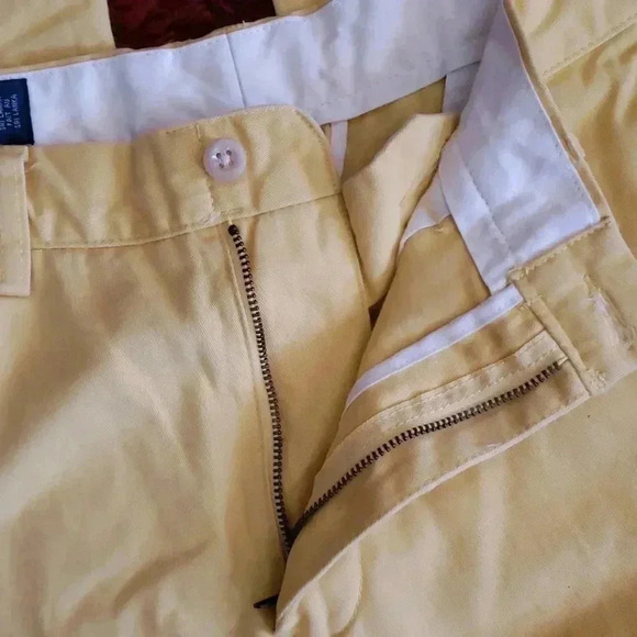VINTAGE 80S Polo by Ralph Lauren Preston Pant Yellow - Picture 5 of 11